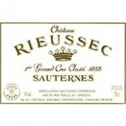 (白)【ソーテルヌ第1級】Chateau Rieussec シャトー・リューセック 2007